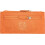 Trousse en cuir écologique avec double fermeture éclair Élégant marron 1