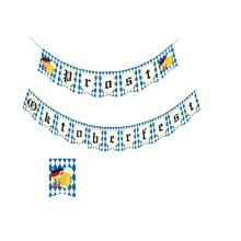 Baner Szyld Girlanda na Oktoberfest 150 cm Styl Bawarski