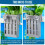 Borlech Aquarium Pflanzenhalter Set 4 Stück Grau 3