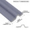 Burlete Autoadhesivo Para Ventanas Puertas Impermeable Elástico 5.9 m Gris 2