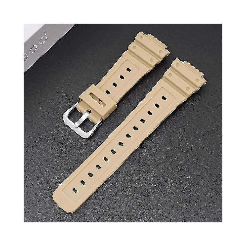 Kikidex (As Show, ) Substitute For Casio Watch Strap Dw-6900/Gw-M5610/Dw-5600E Coloured Strap White
