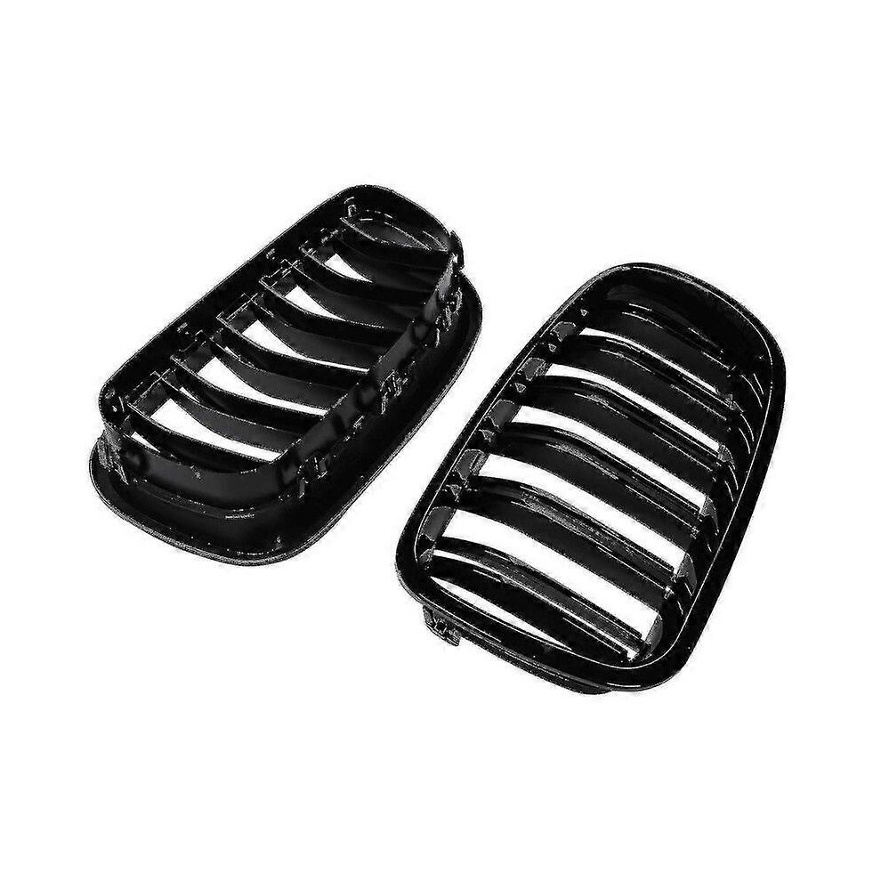 Kikidex (As Show, One Size) For F10 F18 F02 F11 M5 10-15 Gloss Black Kidney Sport Grill Grille Slat (Rui)