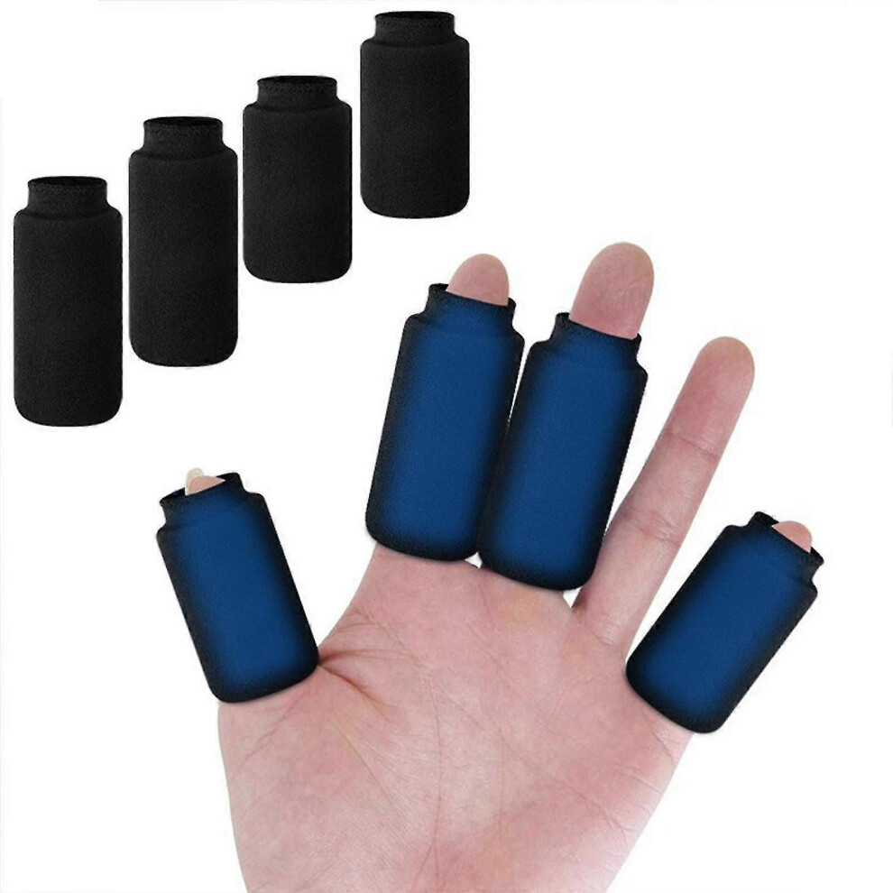 Kikidex (As Show, ) Hot And Cold Therapy Finger Ice Sleeves Protective Clothing For Tendinitis Purple