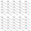 50 Pcs Pegboard Hooks,wall Shelf Hooks for Display Pegboard Garage Tools Storage Hanger Shelf Hooks 1