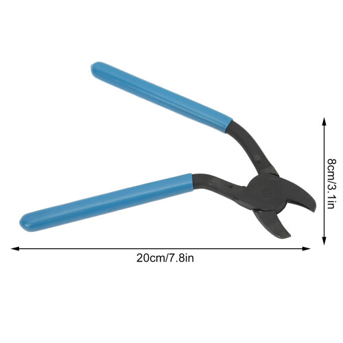 Ergonomic Hog Ring Plier with Cupped Spring-Loaded Jaws Tool 1