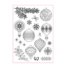 Siliconen zegel stempel Kerst duidelijke stempel Scrapbooking