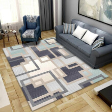 Modern Geometric Anti-slip Carpet Indoor Printed Decoration Large Area Rugs Living Room Bedroom Sofa Floor Decor Mat Tapis Salon