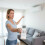 Air Conditioner Remote Control LCD Conditioning Use for KKG7B-C1 2
