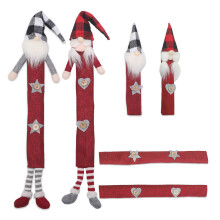 6pcs Christmas Refrigerator Door Handle Cover Gnome Fridge Oven