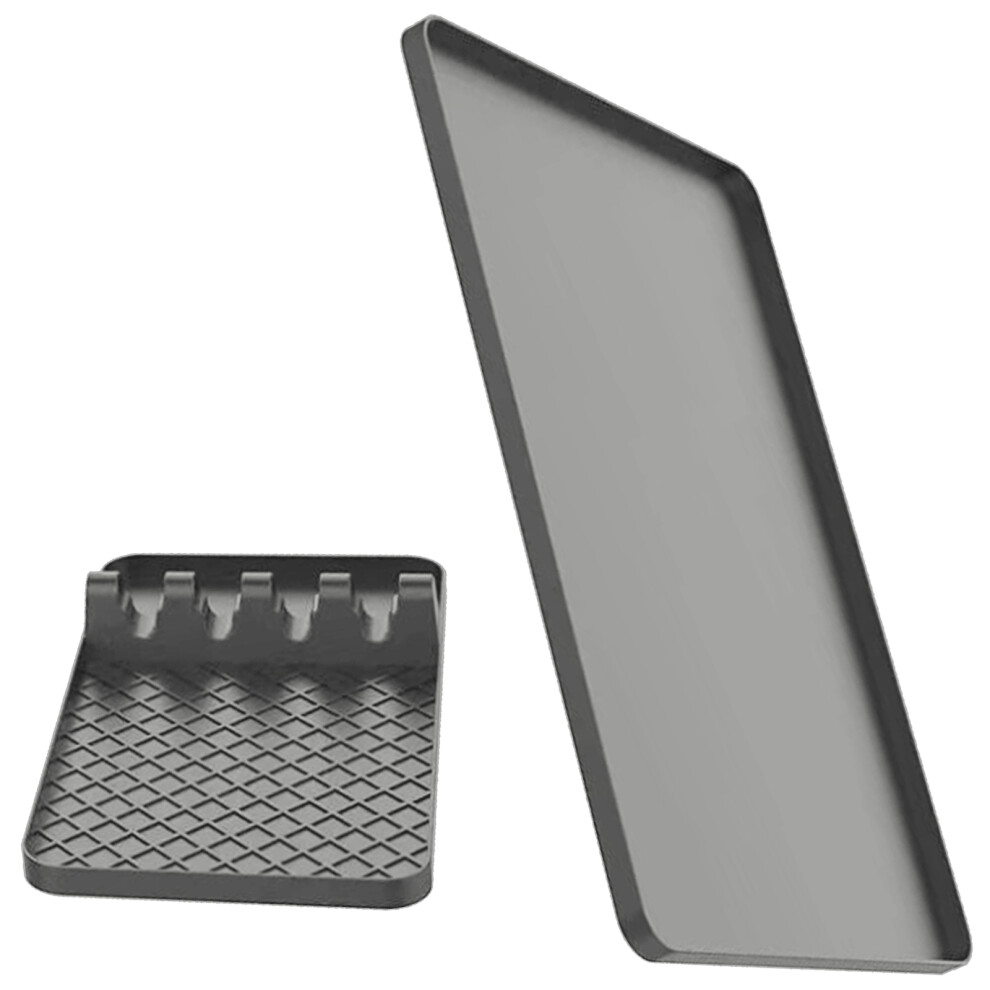 Countertop Protector Mat Heat Resistant Silicone Pad- Grey 7627000308658