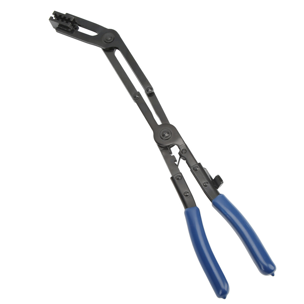 35 Bent Long Reach Hose Clamp Pliers Universal Auto Repair Tool 3711357240670