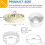 Washer Grip Set Wheel Operate Belt Alternative Transmission 3