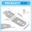 2Pieces Dishwasher Installation Clamp Replacement Set Universal 5