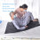 Multifunctional Patient Sliding Sheet Black 70x68cm for Bedridden Elderly 5