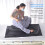 Multifunctional Patient Sliding Sheet Black 70x68cm for Bedridden Elderly 4