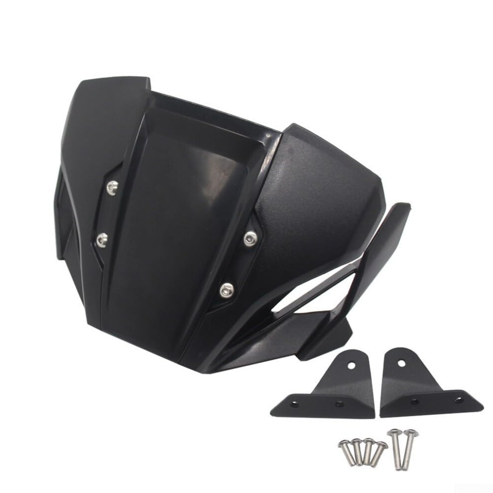 Adjustable Windscreen For Honda Cb650r 2019-2023 Motorcycle Windscreen Black 9105992853618
