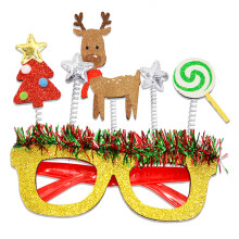 Kerstbrilmonturen Glitters Kerstbrillen-Elk stermodel