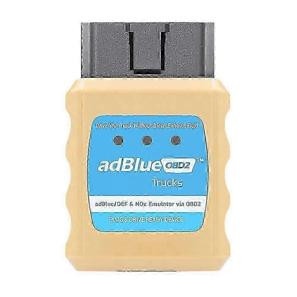 Kikidex (As Show, One Size) Adblue Def Emulator For Trucks - Obd2 Plug And Play Nox Sensor Bypass Device