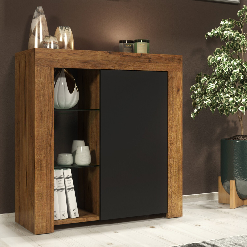 Creative Furniture Oak Sideboard - 83cm - Brown - Image 2
