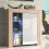 Creative Furniture Serene Sideboard 83cm - Oak & White Gloss Doors 1