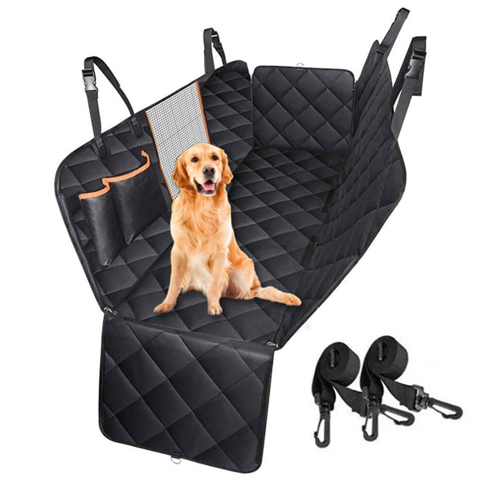 Dog Car Seat Cover For Mg Pilot Mg4 Ev Xpower Hs 2023-2024 Back Seat Hammock Scratch-Proof Mesh Window 9084446718188