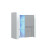 Creative Furniture Serene Sideboard 83cm - White & Grey Gloss Doors 6