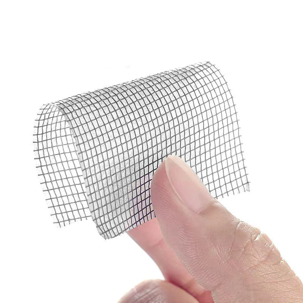 Self-Adhesive Mosquito Screen Repair Tape 2M X 50Mm White 4211357249813