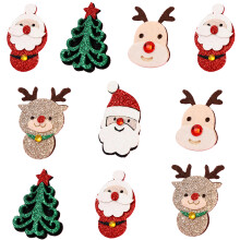 Cartoon Craft Project Patches for Christmas Decors Festival-10T