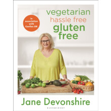 Vegetarian Hassle book Gluten book by Jane Devonshire Hardcover Book