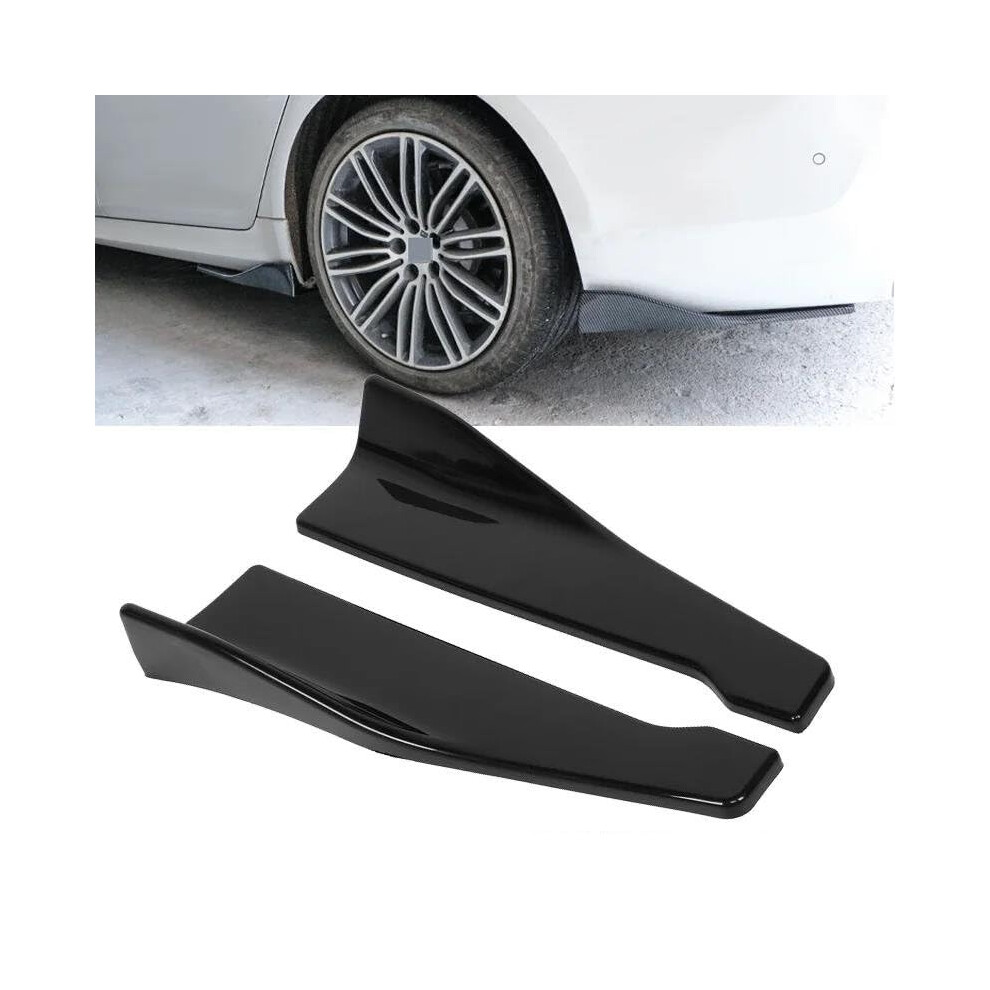 Side Skirt Universal Carbon Fiber Car Side Skirts For Rear Bumper Lip Diffuser Splitter Scratch Protector 9354506638818