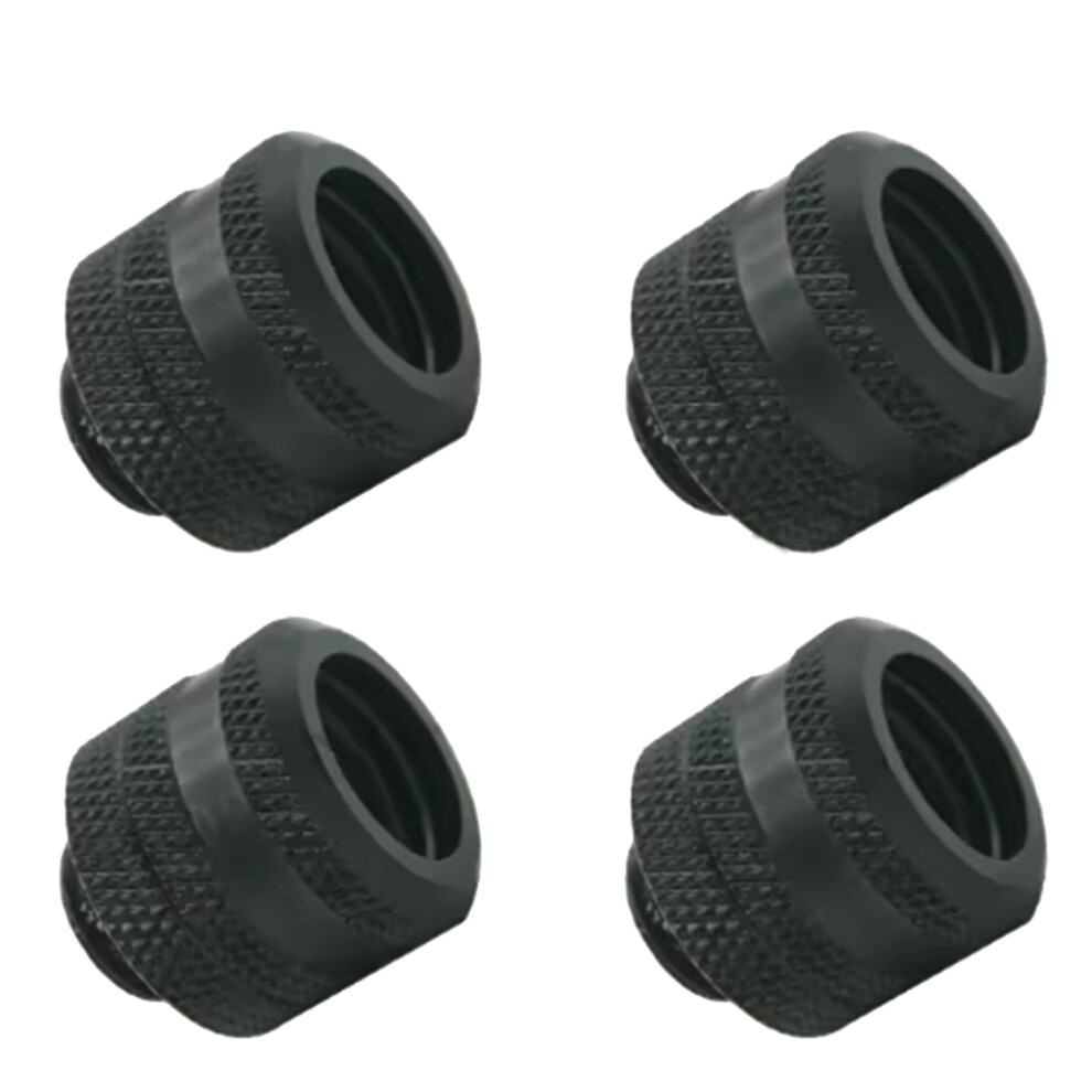4Pcs Hard Tube Fitting Kit For Od14mm Acrylic Petg Compression Connect 4852170474794