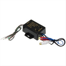 HI/LOW jelszint-átalakító, 2 utas, magasról alacsonyra, 12-24V, autós hangszóró audio, 40W