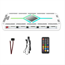 12-poorts ARGB +10 PWM magnetische zuighub met afstandsbediening en splitter