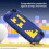 For Switch 2 Silicone Case Ultralight Shockproof Protective Cover with 9