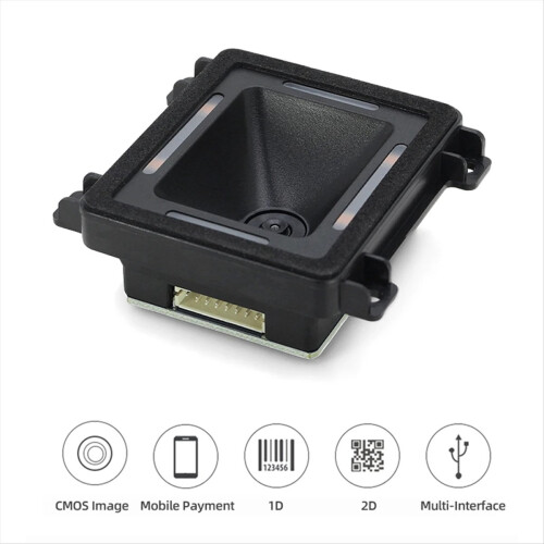Embedded Barcode Scanner Self-Induction 1D 2D QR Bar Code Reader for - 2