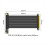 Cabo riser PCI-E 4.0 x16 para placa de vídeo, extensão de 20 cm, blindado e flexível. 3