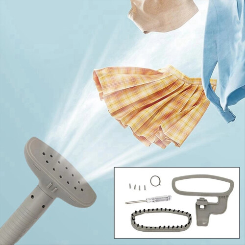 Bocal universal para ferro de passar roupa com tubo guia de ar, cabo e cabeça de passar para / 2