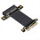 PCI-E X4 til forlængerkabel PCI Express Riser Extender Konverteradapter 1