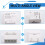 Tuya WiFi Smart Switch Αισθητήρας Θερμοκρασίας Ασύρματος AC 85-250V 6