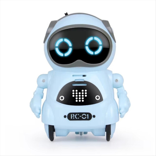 Lomme-RC-robot Talende Interaktiv Stemmegenkendelse Optag Sang