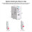 Tuya Smart Energy Accessories WiFi με παρακολούθηση κιλοβατώρας και προπληρωμένο Fu 7