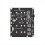 PCIe til 4-kanals M.2 adapterkort med strømforsyning til Raspberry P 3