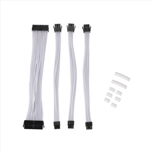Kit básico de cabo extensor trançado de 9 polegadas para gabinete de PC com pente incluso (ATX) 2
