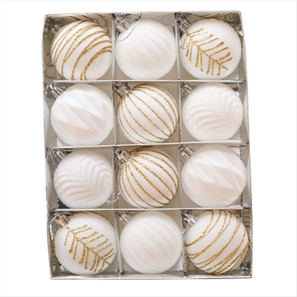 Photos - Photo Studio Backdrop 12PCS 6CM Christmas Ball Ornaments Tree Decorations for Holiday Weddin