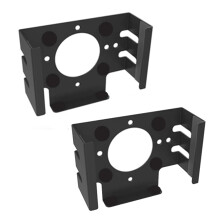 stuks metalen houder voor onder het bureau voor de Mini Pro desktopcomputer