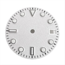 Watch Accessories Frosted White Non-Logo Dial 28.5mm for NH35/36/4R/7S