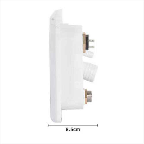 Caixa de enchimento de água multifuncional para trailers e caravanas com entrada combinada. 2