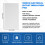 Outlet Insulators Draft Sealers, 100Pcs Electrical Insulation Pads, EV 8