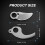 Electric Pruning Shear Replacement Blades, 2-Pack SK5 High Carbon Stee 4