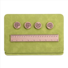 Set geflochtene Magnet-Stricknadelclips, magnetisches Faltmuster